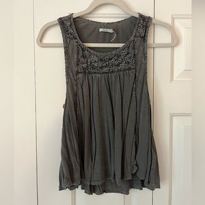 Gray Kimchi Blue Fashion Tank, Size S